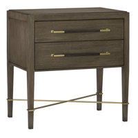 Verona 2 Drawer Nightstand by Currey & Company