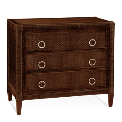 Warwick 3-Drawer Wicker Chest by Birch Lane