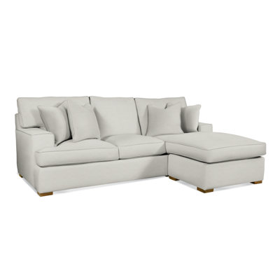 Sadie 97" Wide Reversible Sofa & Chaise with Ottoman by Braxton Culler