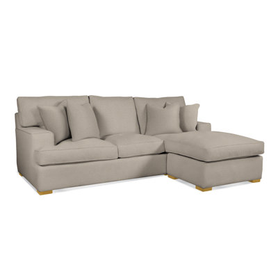 Sadie 97" Wide Reversible Sofa & Chaise with Ottoman by Braxton Culler
