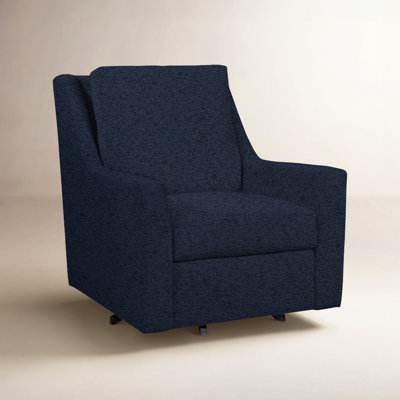 Columbus Upholstered Swivel Armchair by Braxton Culler