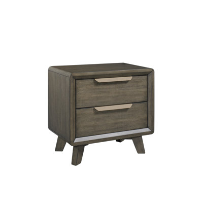 Brette 2 Drawer Nightstand by George Oliver