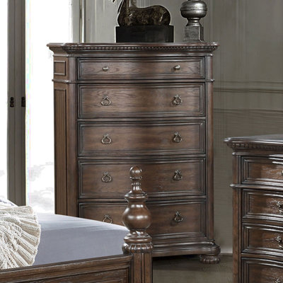 Eure 5 Drawer 40" Wide Chest by Canora Grey