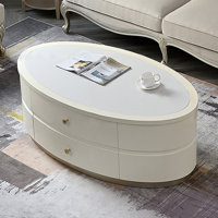 Solid Wood TV Cabinet with Rounded Corners Large S by Orxva Galaxy