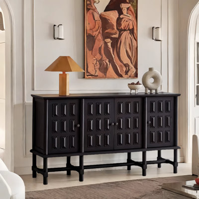 French Vintage Solid Wood Multi-Function Sideboard by Orxva Galaxy