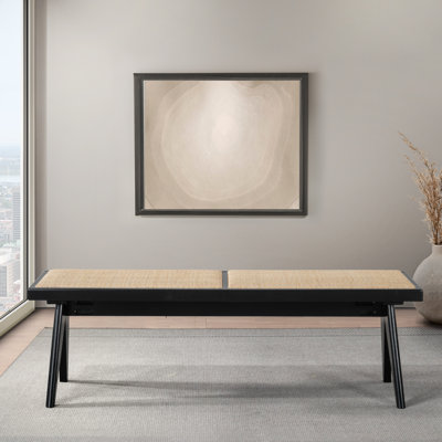Swader Upholstered Bench by Beachcrest Home