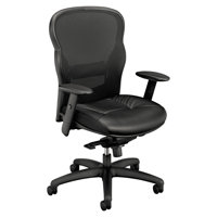 HON Ergonomic Genuine Leather Task Chair by HON