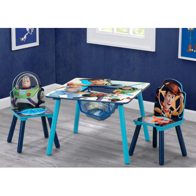 Disney Pixar Toy Story Kids 3 Piece Writing Table and Chair Set by Delta Children