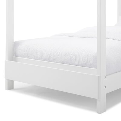 Twin Solid Wood Platform Standard Bed with Shelves by Delta Children by Delta Children