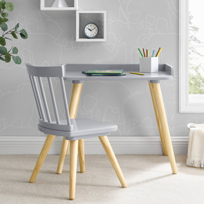 Essex 24.75" W Writing Desk and Chair Set by Delta Children