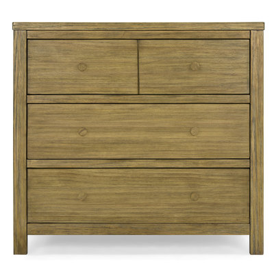 Cambridge 3 Drawer Chest, Rusty Brown by Delta Children