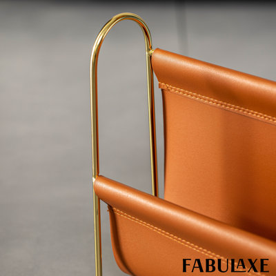 9-inch Magazine Rack, Floor Standing Book Basket, Newspaper Holder, Brochures And File Holders - Nursery Decor, Desk Accessory, Living Room And Guest by Fabulaxe