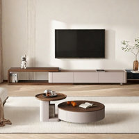 Simple Style TV Stand and Coffee Table Set by Creature B Comforts