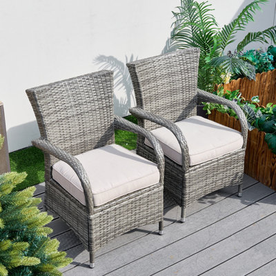 Momoyo Two Patio Chair With Cushions by Direct Wicker