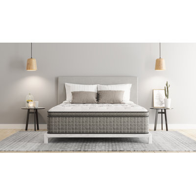 Cabana 12" Medium Pillow Top Hybrid Mattress by CLEAN DESIGN HOME