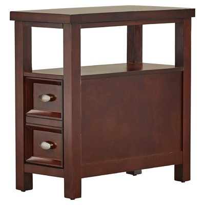 Herwy End Table With Storage by Charlton Home