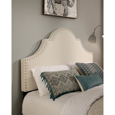 Hopson Upholstered Panel Headboard by Charlton Home