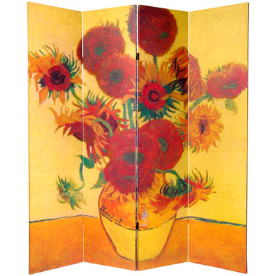 Wellston Van Gogh Room Divider by Charlton Home