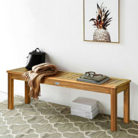 Wooden Picnic Bench by Gymax