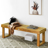 Wooden Picnic Bench by Gymax