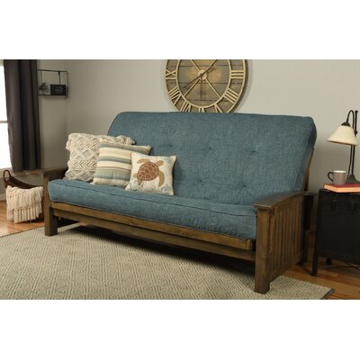 Stratford Queen 87" Wide Loose Back Futon and Mattress