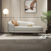 Metal Leg Indoor Chaise Lounge - Spacious Comfort by ComfySofa.s