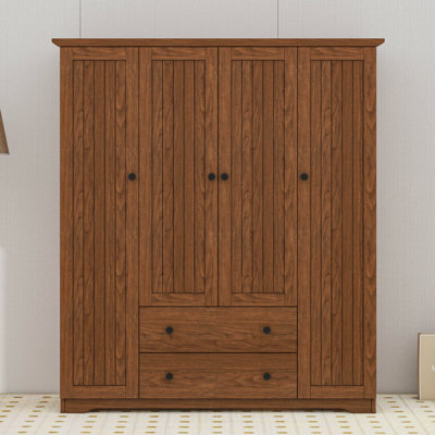 4 Door Wardrobe With 2 Drawers by Cosmic