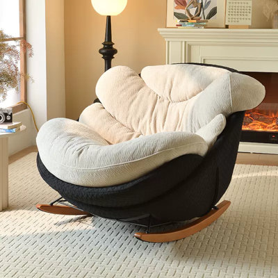 Modern Casual Rocking Chair Rocking Chair by Comfort Zone Furniture.e