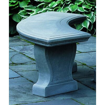 Palladio Cast Stone Garden Bench by Campania International