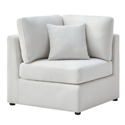 Mchargue Corner Wedge Accent Chair by Latitude Run
