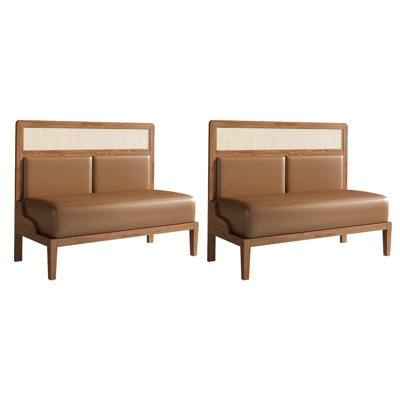 Retro simple cafe restaurant card benches by Canadian Linen