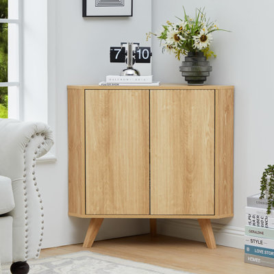 Small Corner Floor Cabinet by LoochMee