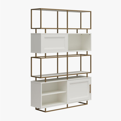 Goldie Modern Bookcase Room Divider