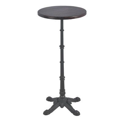 Pub Bar Table 19.69-Inch Round Top 43.3-Inch Height Modern Style Standing Circular Cocktail Table Suitable For Living Room,Restaurant Bistro Table(Woo by Charlton Home