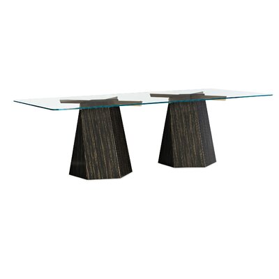 Modern Edge Vector Dining Table by Caracole