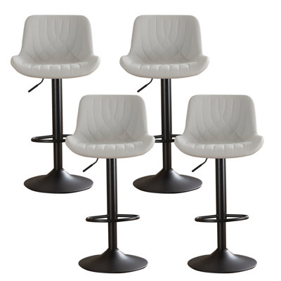 Swivel Adjustable Height Counter Stool With Footrest by Restworld
