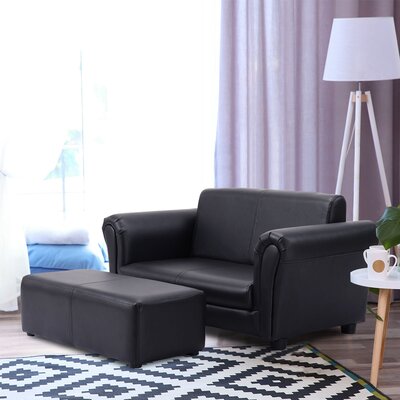Lach Kids Club and Ottoman by Zoomie Kids