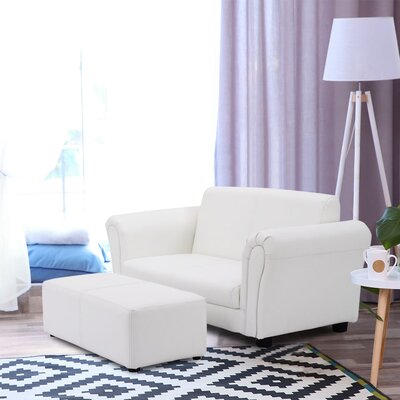 Lach Kids Club and Ottoman by Zoomie Kids