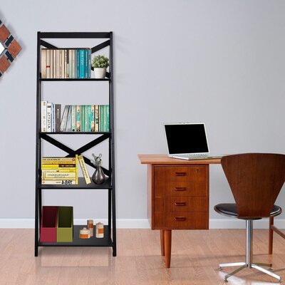 Aurora  56.3" H x 20" W Ladder Bookcase by Andover Mills