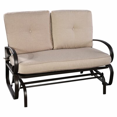 Outdoor Suniga Rocking Bench with Cushions by Winston Porter