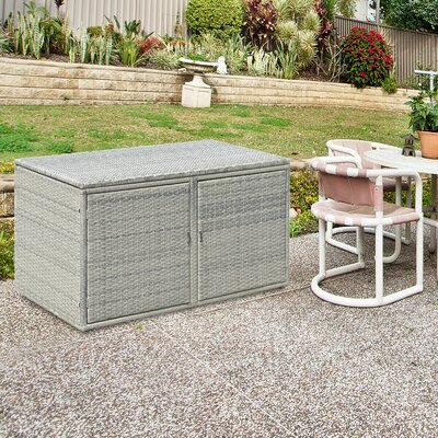 110 Gallon Garden Patio Storage Deck Box by Costway