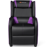 25" Wide Standard Recliner with Massager by Costway