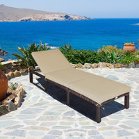 77.5" Long Reclining Single Chaise with Cushions by Winston Porter