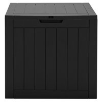 Costway 30 Gallons Gallon Water Resistant Plastic Deck Box by Costway