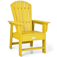 Wood Adirondack Chair by Costway