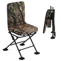 East Urban Home Folding Camping Chair with Cushion by East Urban Home