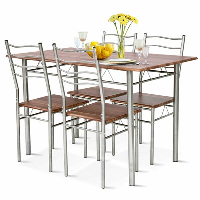 Casiano 5 Piece Dining Set by Winston Porter