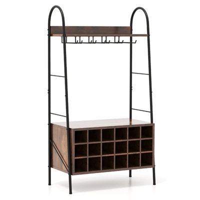 Renfroe Bar with Wine Storage by 17 Stories