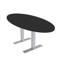Conference Table with T-Shaped Bases by Inbox Zero