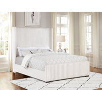 Westmere Upholstered Bed Cream